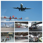 Besuch Flughafen Düsseldorf