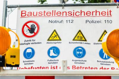 Sicherheit auf dem Bau
